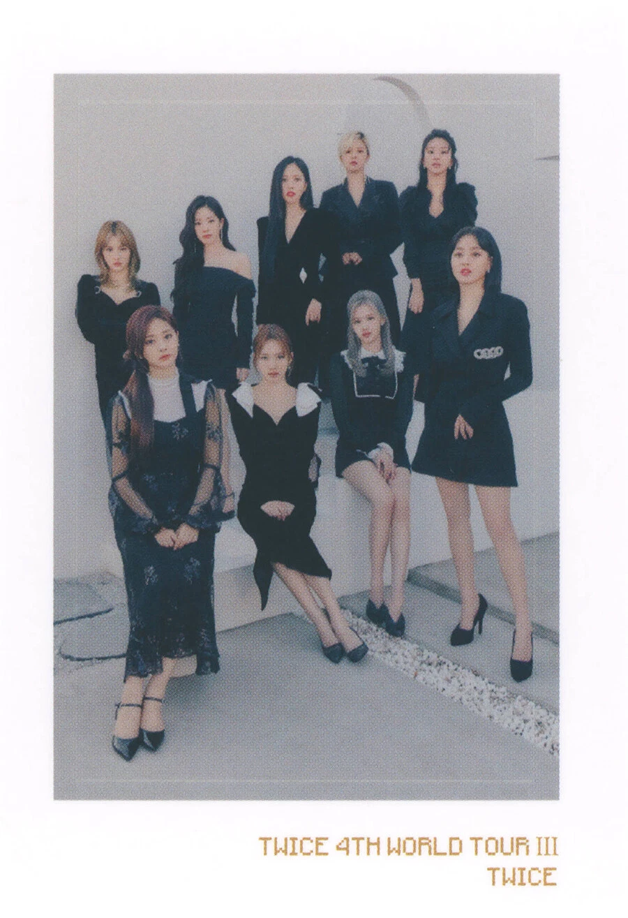 TWICE 4TH WORLD TOUR Ⅲ IN SEOUL DVD /3 DISC+Photo Book+2 Card+