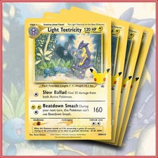 Pokemon TCG: Light Toxtricity SWSH137 Sword & Shield Promo Set of 4 on eBay