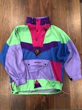 Vintage 90s Nevica Premiere Neige Anorak Windbreaker Size S