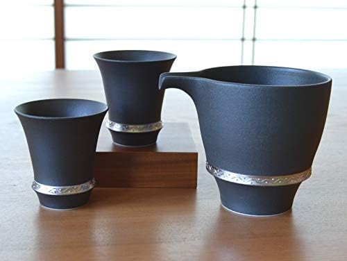 Juego de sake Tokkuri Ochoko set Arita porcelana en caja de madera Tokkuri 1 pieza