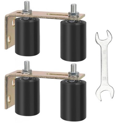 Neiteli 2 Pack Gate Roller Guidesliding Gate Hardware L-Sliding Gate