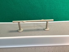 Marx 1950/60's Original Gray Plastic Western Town Hitching Post.