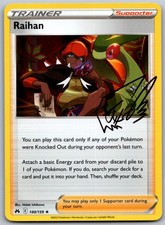 Raihan 140 HOLO R Crown Zenith Pokemon NM