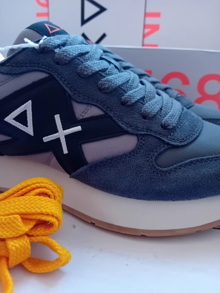 ✅️Sneaker uomo SUN68 tg 44 Mod JAKI  BICOLOR  - Immagine 4 di 4