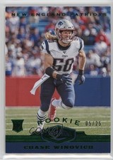 2019 Panini Plates & Patches Rookies Green 5/25 Chase Winovich #200 sb0