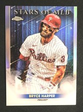 2022 TOPPS Chrome Bryce Harper Stars of MLB #SMLBC-15
