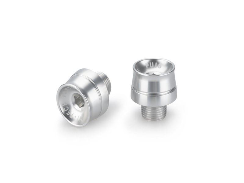 Puig Silver Speed Bar Ends Aprilia RSV4 Factory 2021-2024