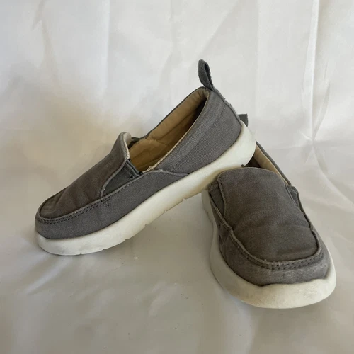 Mocassini Ugg Ragazzi Treadlite Grigio Slip On Bambini Taglia 10 Scarpe Gioco Scuola
