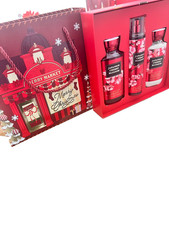Bath  Body Works Japanese Cherry Blossom 3 Pc Set Mist Body Lotion Shower Gel