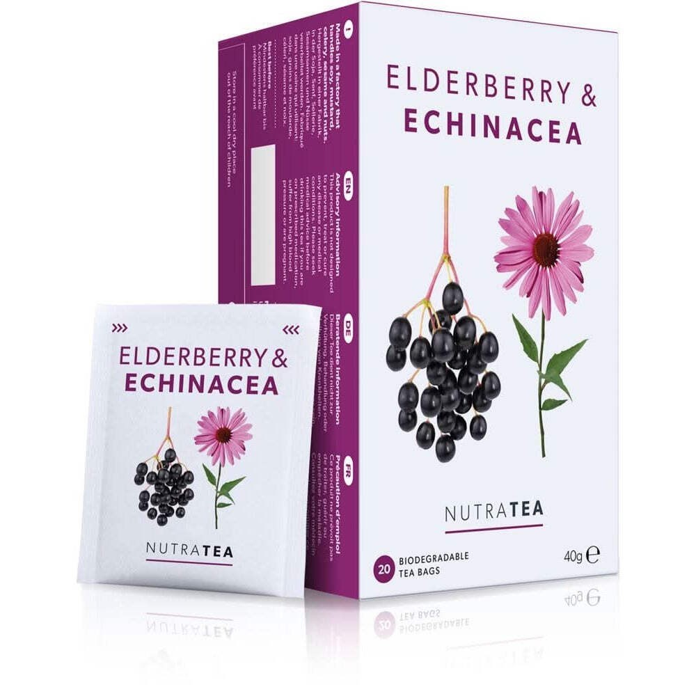 Nutratea Elderberry & Echinacea - Tea Sachet - Image 5