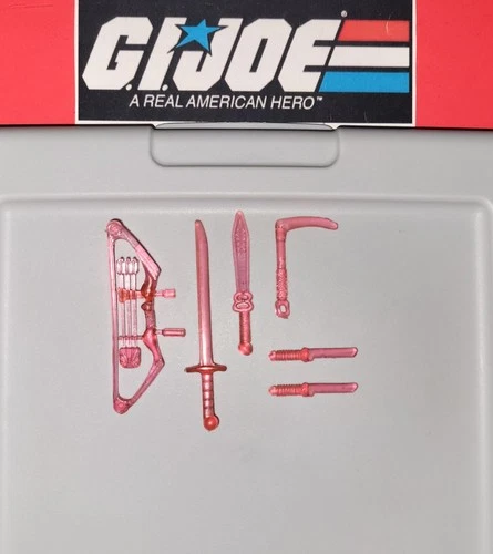 GI Joe Shadow Ninja Nunchuk 1994 Complete Weapons Set Original 90's Hasbro