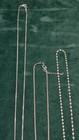 Sterling Silver Jewelry Lot Wearable Box Popcorn Chains Rings Hoop Earrings 33g — photo 6