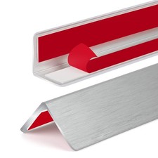 AGHITG Stainless Steel Wall Corner Protector Guard Aluminum Alloy Adhesive