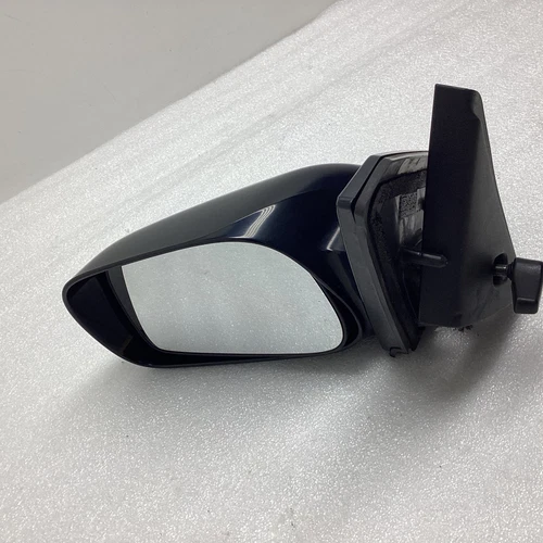 2003-2008 Toyota Matrix Driver Left Side View Door Mirror Manual Black OEM
