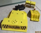 VINTAGE LOT of 4 PRESSED STEEL & PLASTIC TONKA STRUCTO CONSTRUCTION PARTS NR!