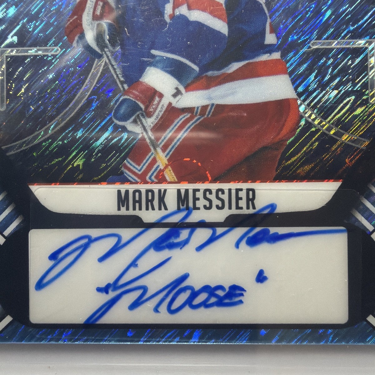 2025 Leaf Metal Legends MARK MESSIER Auto Autograph Inscription