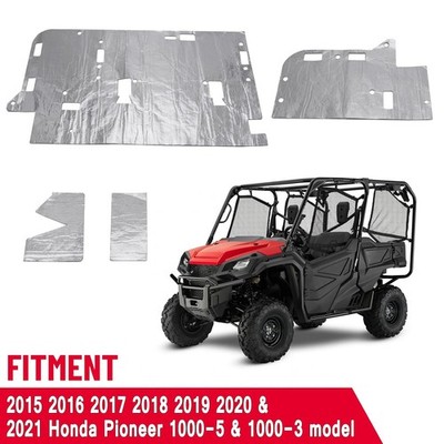 SPARKWHIZ Heat Shield Kit 010874 For 2015-2021 Honda Pioneer 1000-5 1000-3 A++