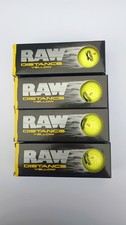 One Dozen 12 NEW Slazenger Raw Distance Yellow Golf Balls