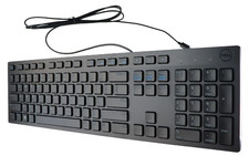 Lot of 5 Dell KB216-BK-US Slim Wired Keyboards