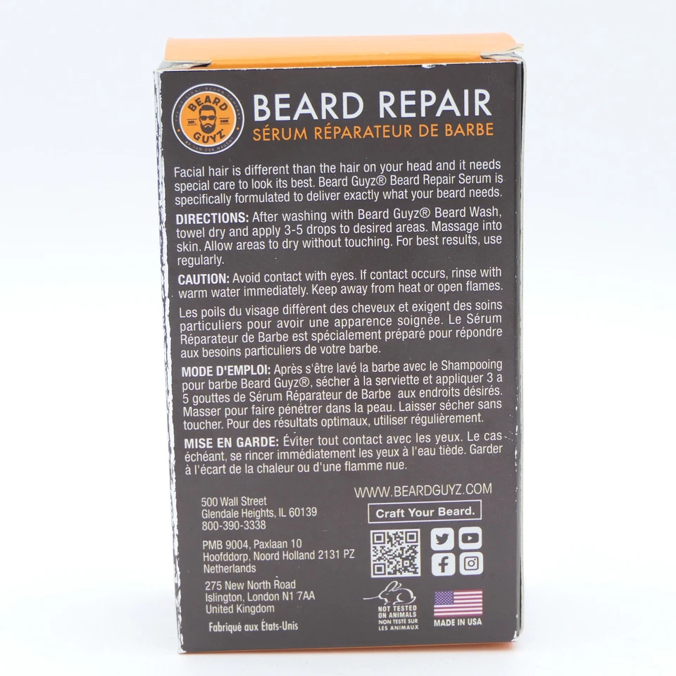Beard Guyz Beard Repair Serum Made w/ Natural Ingrediants 2 Pack 1 oz Ea - Image 3 of 3