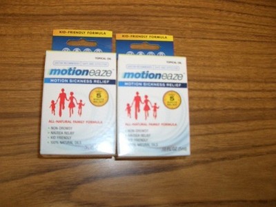2-MotionEaze Motion Sickness Relief  All Natural Family Formula .17 fl oz  7/26