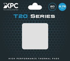 XPC High Performance 20W/mK Thermal Pad T20 Series, 100 x 100mm, White, 0.5mm...