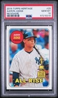2018 Topps Heritage - Nickname  Aaron Judge #25 "AllRise” PSA 10
