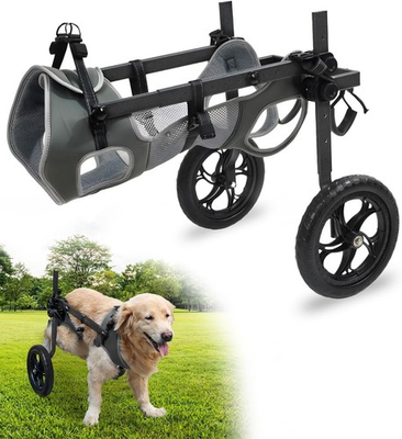 #ad #ad 2X Large Dog Wheelchair for Hind Legs Durable All Terrain Wheels $109.99