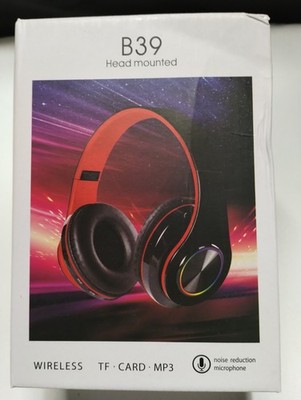 B39 BLUETOOTH HEADSET BLUETOOTH HI-FI STEREO OVER-EAR NEW