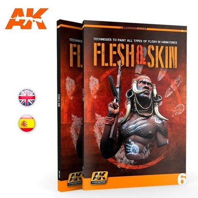 AK Learning 06 Flesh & Skin Painting Guide AK241 Malanleitung für Haut