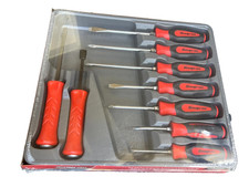 Snap On Red 9pc Red Screwdriver Striking Prybar Chisel Set Sgdxpb90br New Usa Snap On Red 9pc Red Screwdriver Striking Prybar Chisel Set Sgdxpb90br New Usa