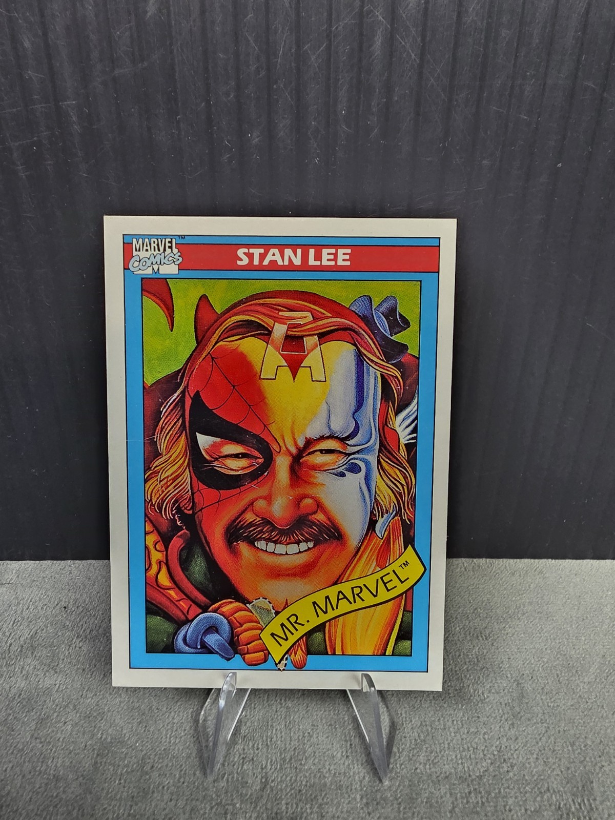 1990 Marvel Universe Stan Lee #161 Vintage Original A-1-4
