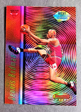 1997-98 Bowman's Best T7 Dennis Rodman Best Techniques Refractor Bulls