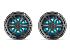 JL Audio M3-770X-S-GM-I 7.7" 2-Way Marine Coaxial Speakers Sports Grille RGB LED
