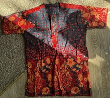 African print dashiki-style shirt Va10