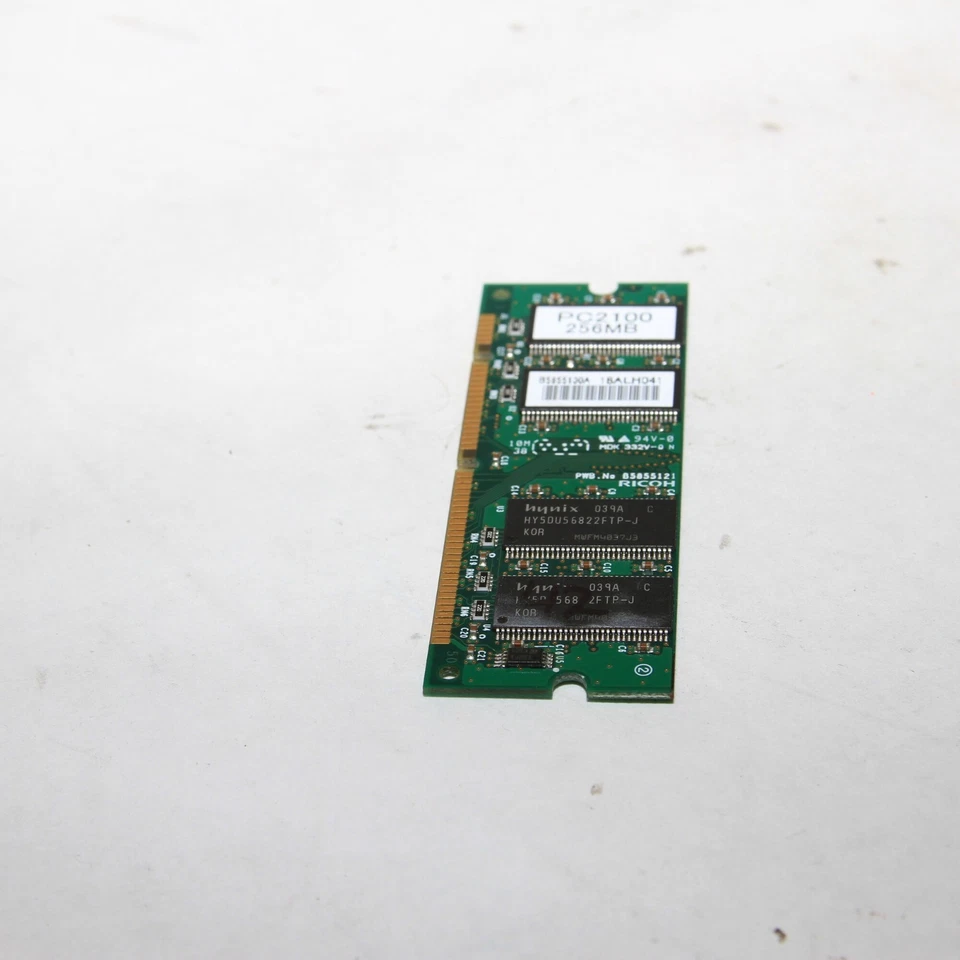 Ricoh B5855130D 256MB DDR1 SO-DIMM Memory Module MPC2030/MPC2050/MPC255 Untested - Image 2 of 3