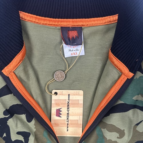 Undrcrwn Jacket 2005 Size 2XL XXL Camo Basketball New W Tags! Super Rare - Picture 4 of 6