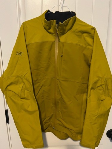 SAMPLE Arc’teryx Softshell Full Zip Jkt Men's Size M Green/Moss Color Pre-Owned