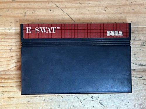 E-Swat - SMS (Sega Master System, 1990) CIB Case, Manual & Game Cartridge - Picture 6 of 9