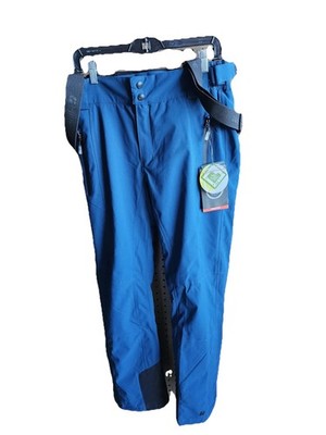 Women's Killtec Ski Pants Size Sm Detachable Straps Blue Waterproof NWT