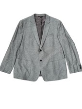 Banana Republic Jacket 50R Mens Marzotto Wool Herringbone Blazer Slim Fit
