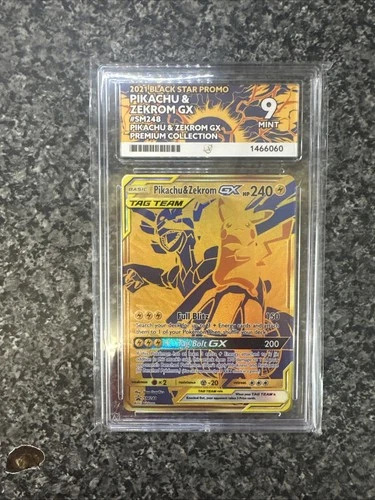 Pikachu & Zekrom GX Sm248 Sm Holo Ace 9