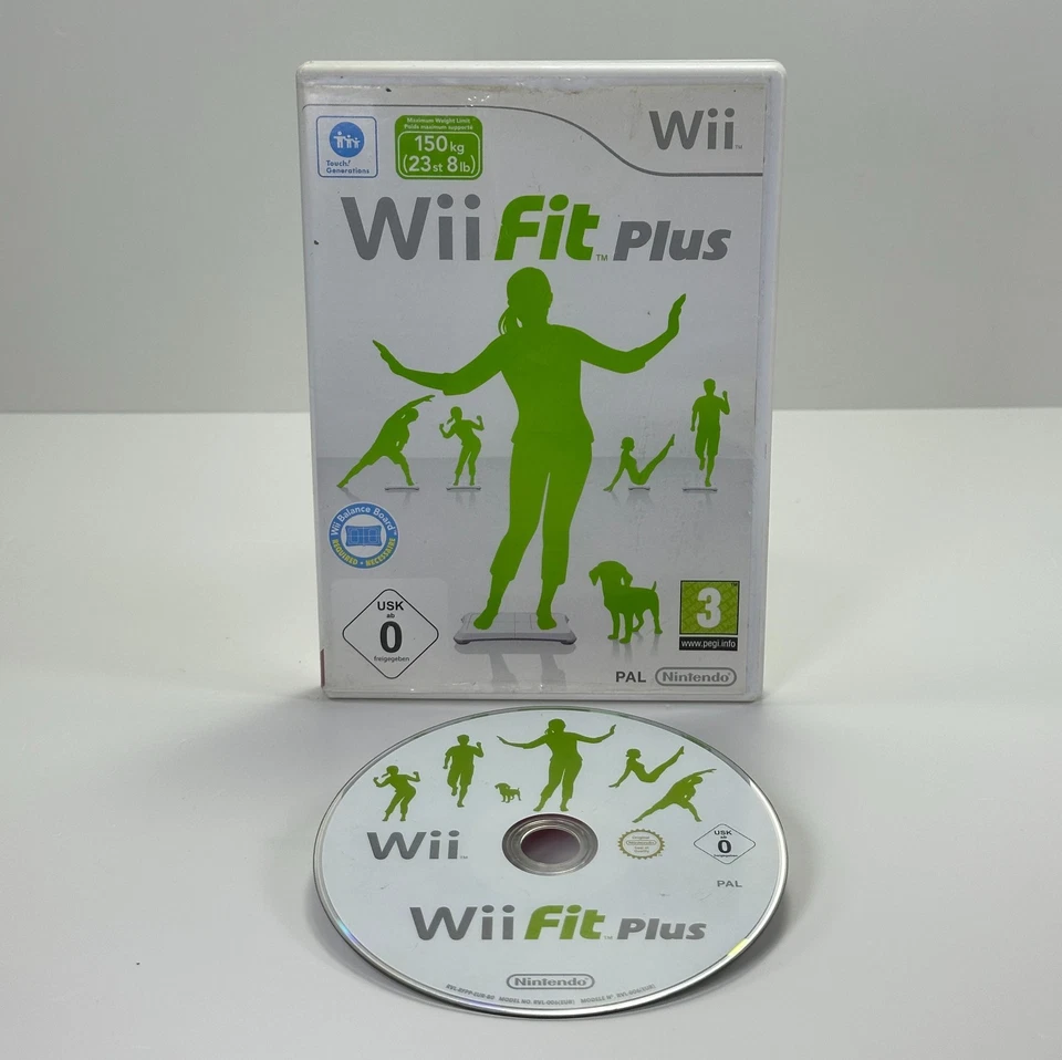 WII FIT PLUS Nintendo Wii / Wii U ITA Videogioco Italiano multilingue EUR PAL - Immagine 2 di 4
