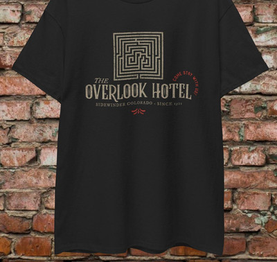 The Shining Overlook Hotel Maze T-Shirt Stephen King Kubrick Unisex Tee