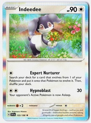 Indeedee 153/198 SV01: Scarlet & Violet Base Set Regular Holo