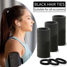 Men Women Hair Ties Soft Seamless Hair Bands Fr Thick Thin Hair Ponytail Holders