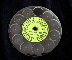 Vintage Globe Front Sight Insert Holder Case Redfield Lyman Walther Etc.