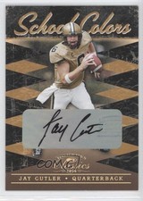 2006 Donruss Classics School Colors Signatures 6/25 Jay Cutler #SC-4 Auto 0c6