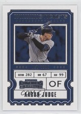 2020 Panini Contenders Winning Tickets Aaron Judge #WT-14 07n0