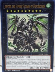 Jupiter the Power Patron of Destruction DOOD-EN044 Ultra Rare 1st Edition